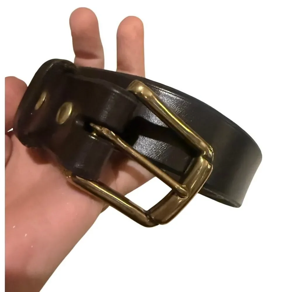 Wiley Belts Leather Belt Made in the USA Men’s Sz. 38